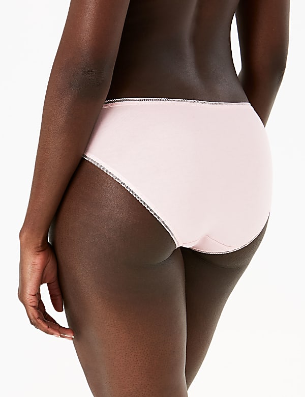 5pk Cotton Lycra® Bikini Knickers