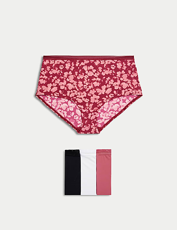 4pk Microfibre High Rise Shorts