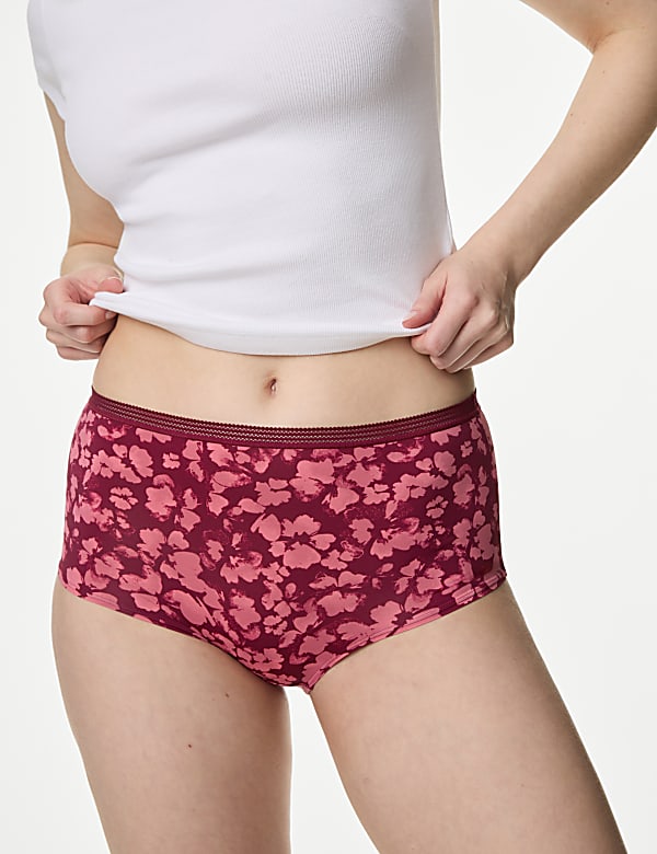 4pk Microfibre High Rise Shorts