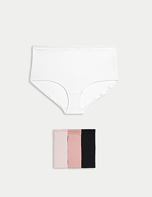 4pk Microfibre High Rise Shorts