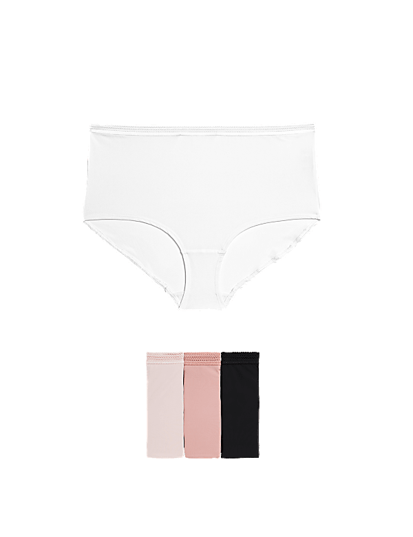 4pk Microfibre High Rise Shorts