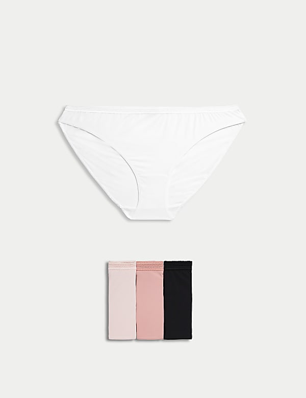4pk Microfibre Bikini Knickers