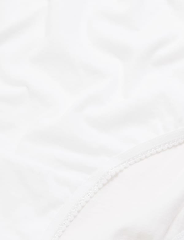 7pk Pure Cotton High Rise Full Briefs