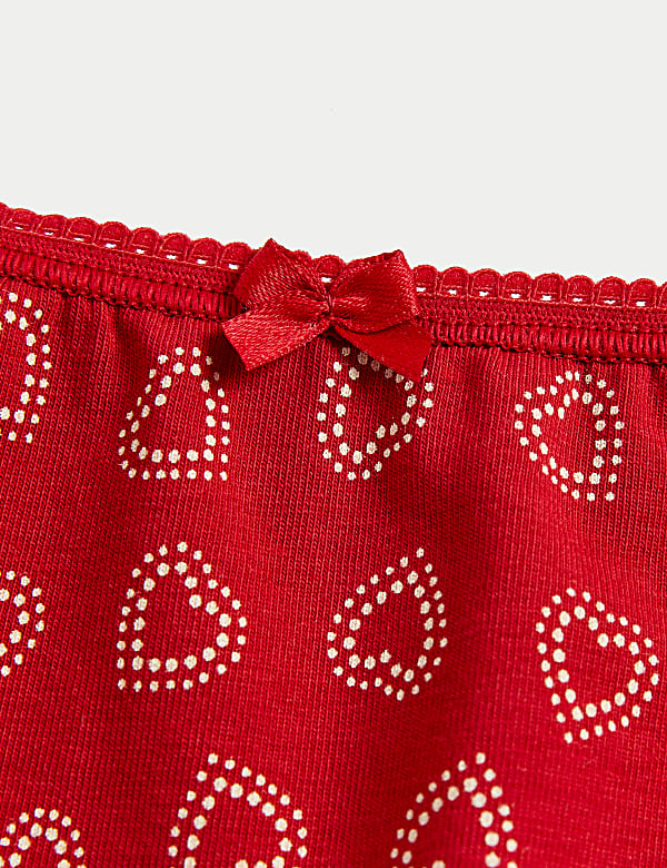 5pk Cotton Lycra™ Brazilian Knickers
