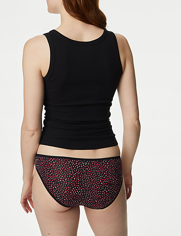 5pk Cotton Lycra™ Bikini Knickers