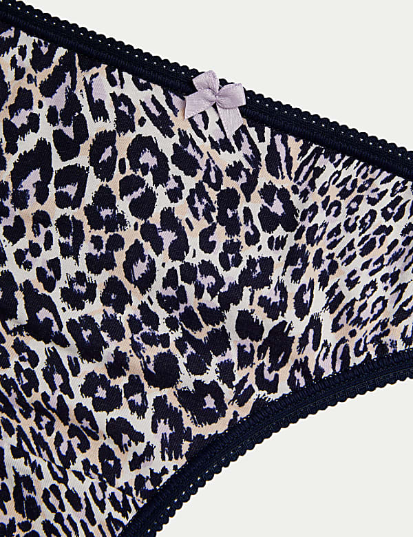 5pk Cotton Lycra™ Bikini Knickers