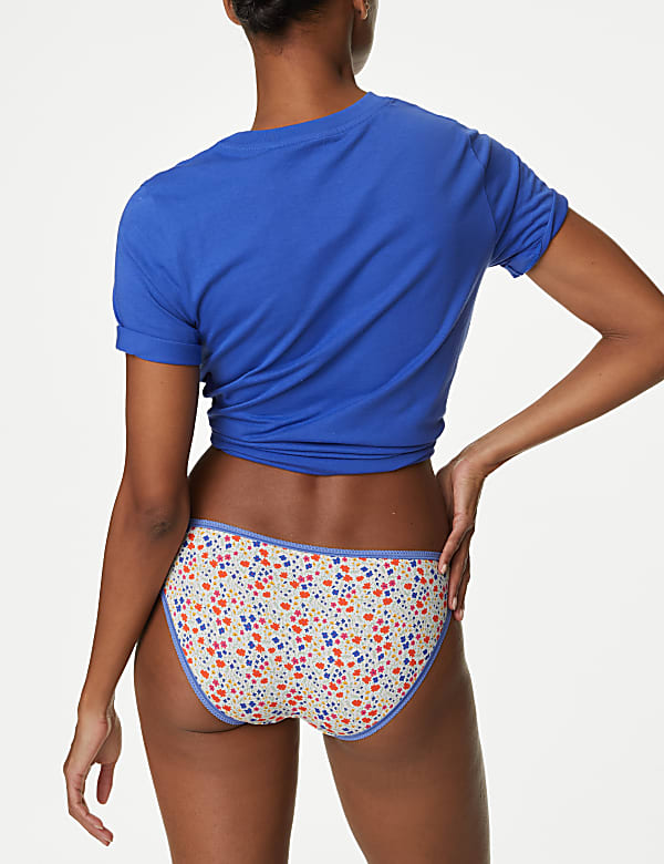 5pk Cotton Lycra™ Bikini Knickers