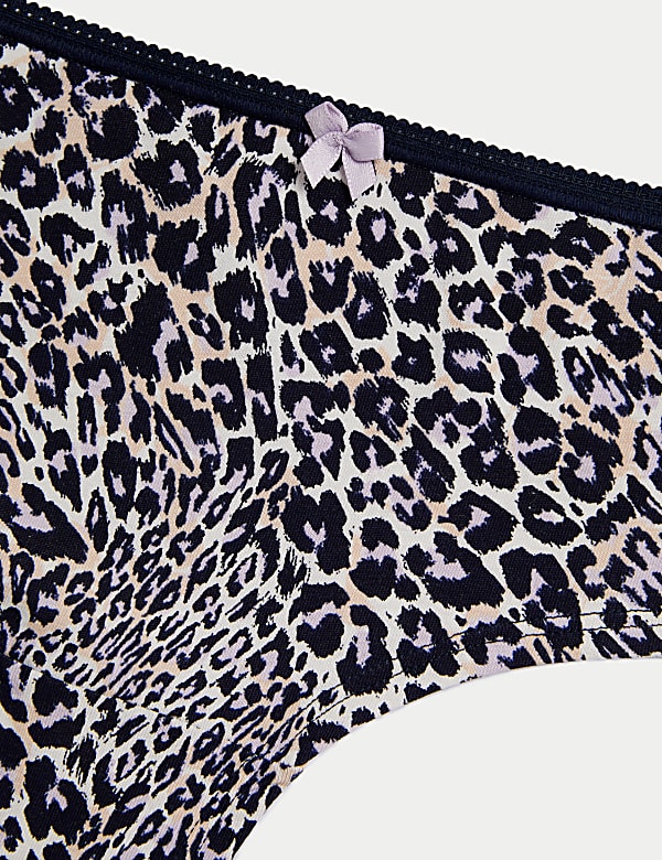 Pack 5 Cotton Mix Knickers