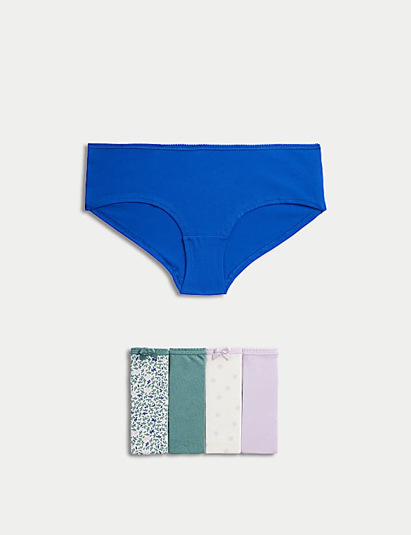 Pack 5 Cotton Mix Knickers
