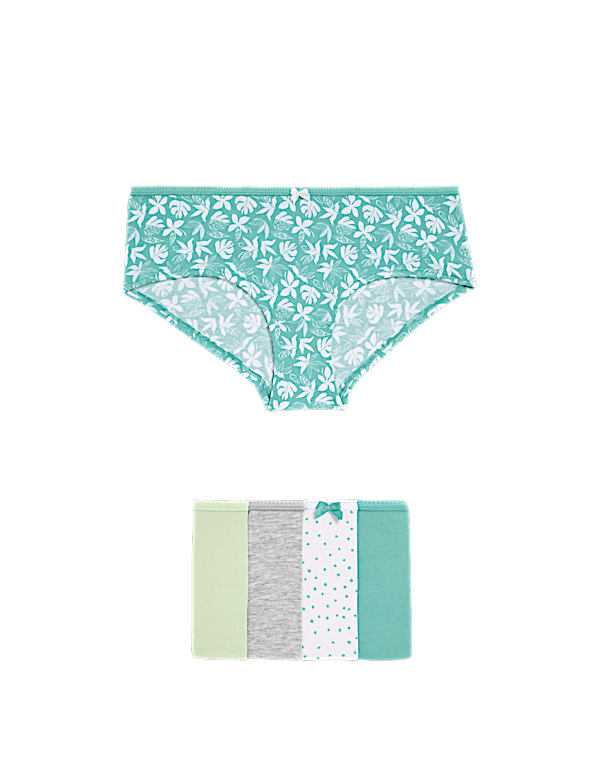 Pack 5 Cotton Mix Knickers