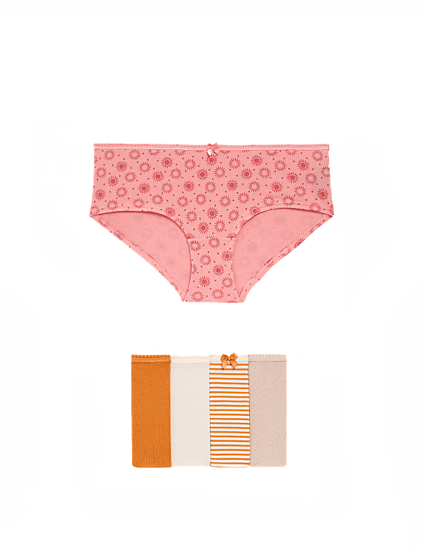Pack 5 Cotton Mix Knickers