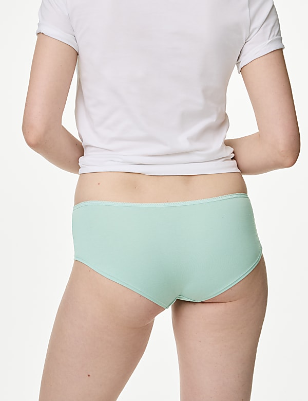 Pack 5 Cotton Mix Knickers
