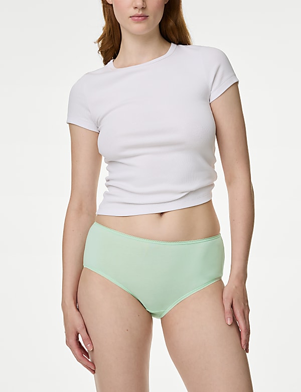 5pk Cotton Lycra™ High Rise Shorts