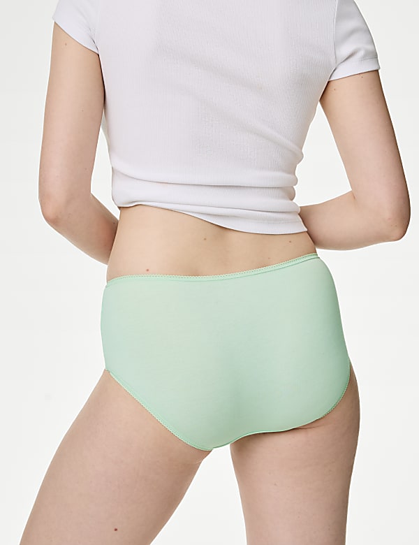 5pk Cotton Lycra™ High Rise Shorts