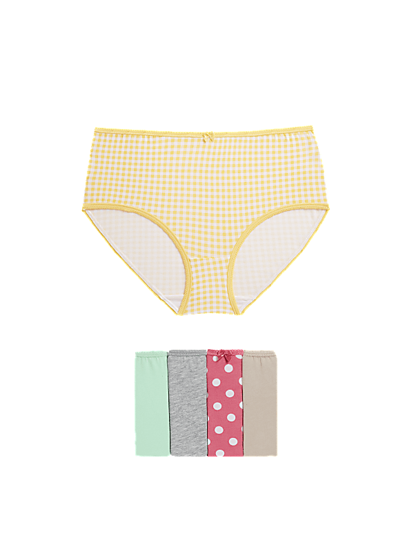 5pk Cotton Lycra™ High Rise Shorts