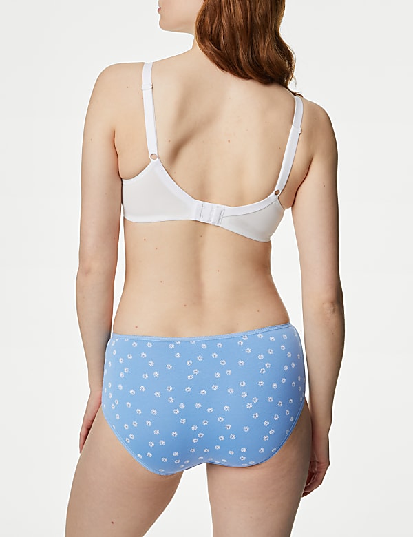 5pk Cotton Lycra&trade; High Rise Shorts