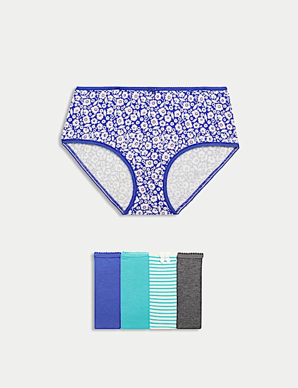 5pk Cotton Lycra™ High Rise Shorts