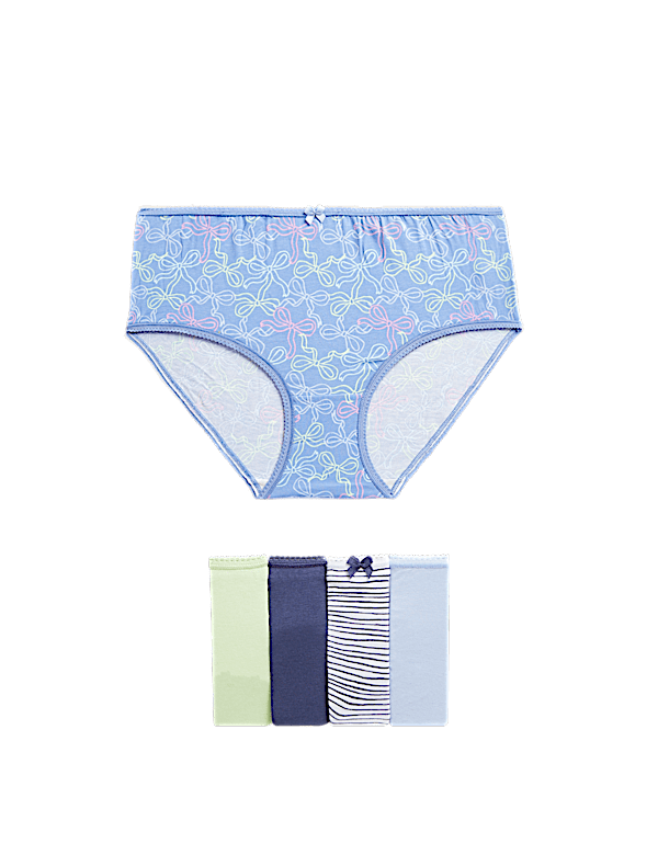 5pk Cotton Lycra™ High Rise Shorts
