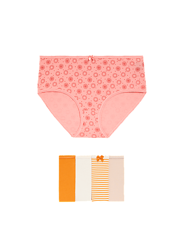 5pk Cotton Lycra™ High Rise Shorts