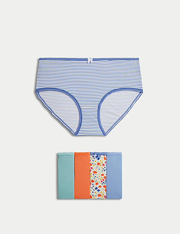 5pk Cotton Lycra™ High Rise Shorts