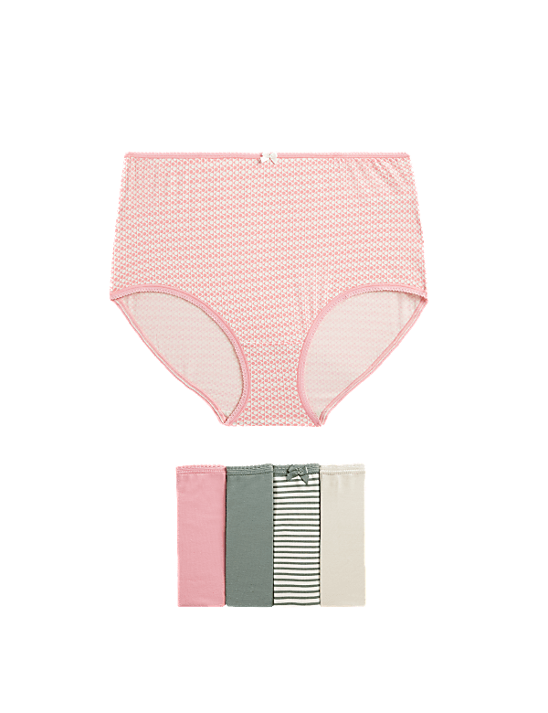 5pk Cotton Lycra™ Full Briefs