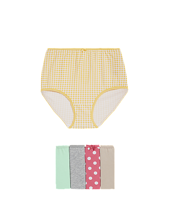 5pk Cotton Lycra™ Full Briefs