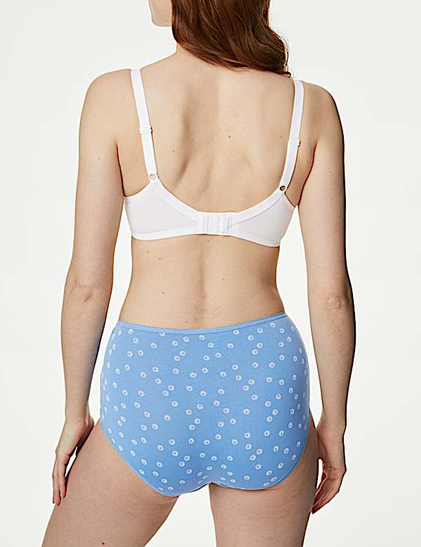 5pk Cotton Lycra&trade; Full Briefs