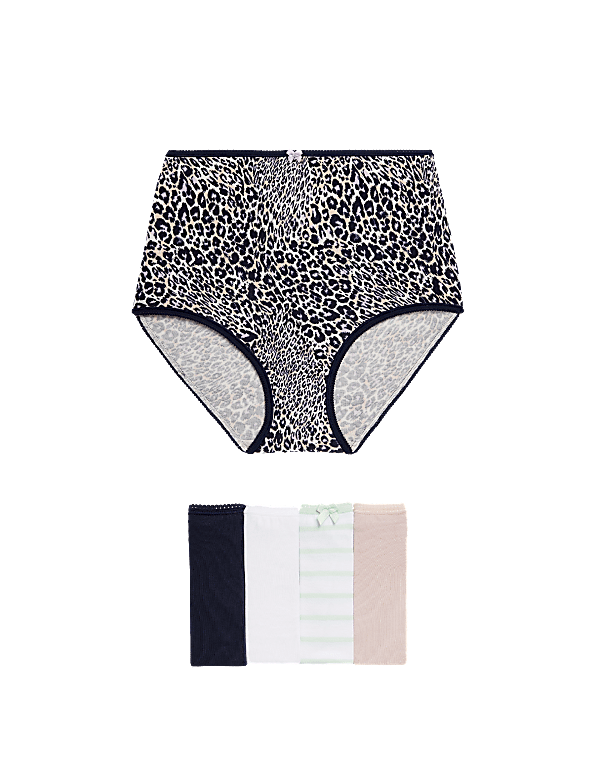 5pk Cotton Lycra™ Full Briefs