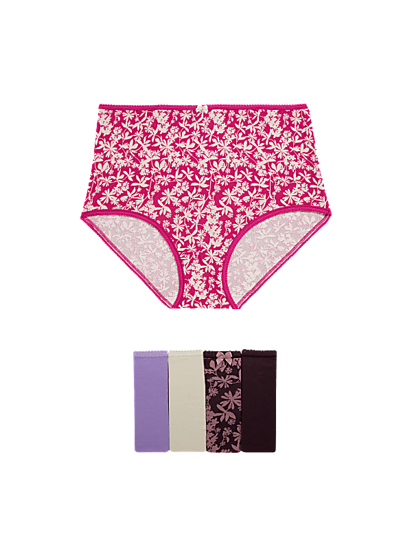 5pk Cotton Lycra™ Full Briefs