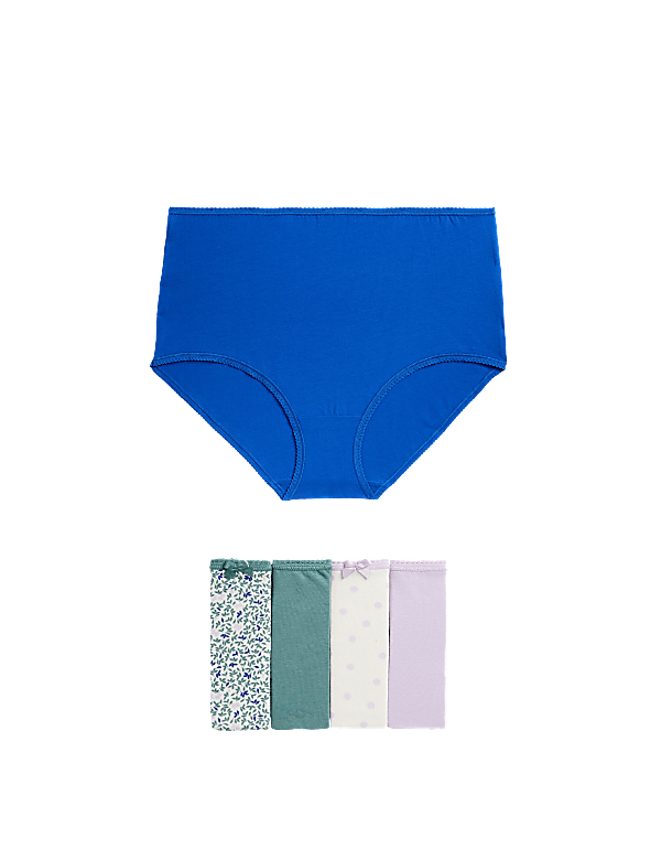 5pk Cotton Lycra™ Full Briefs