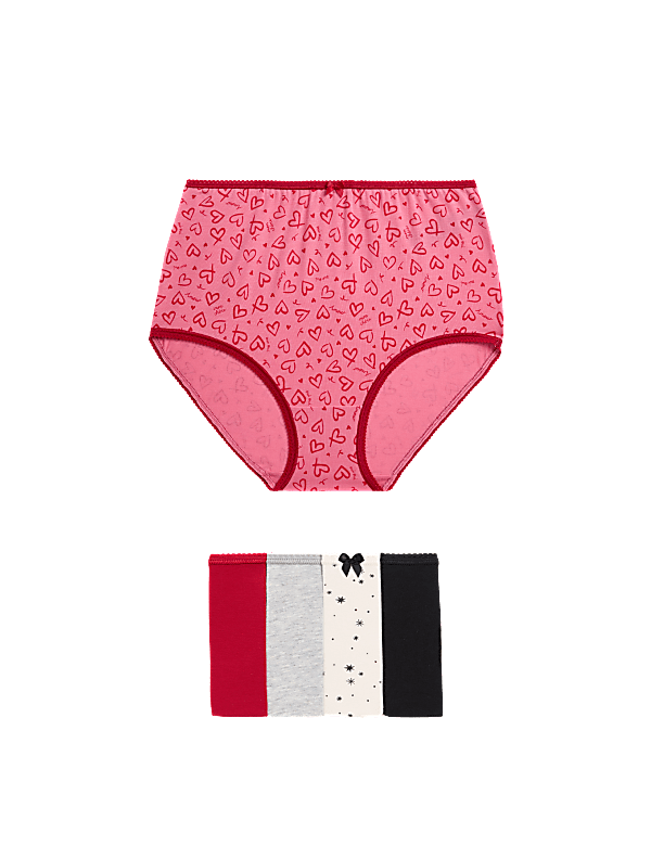 5pk Cotton Lycra™ Full Briefs