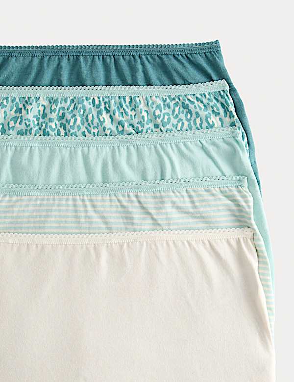5pk Cotton Lycra™ Full Briefs