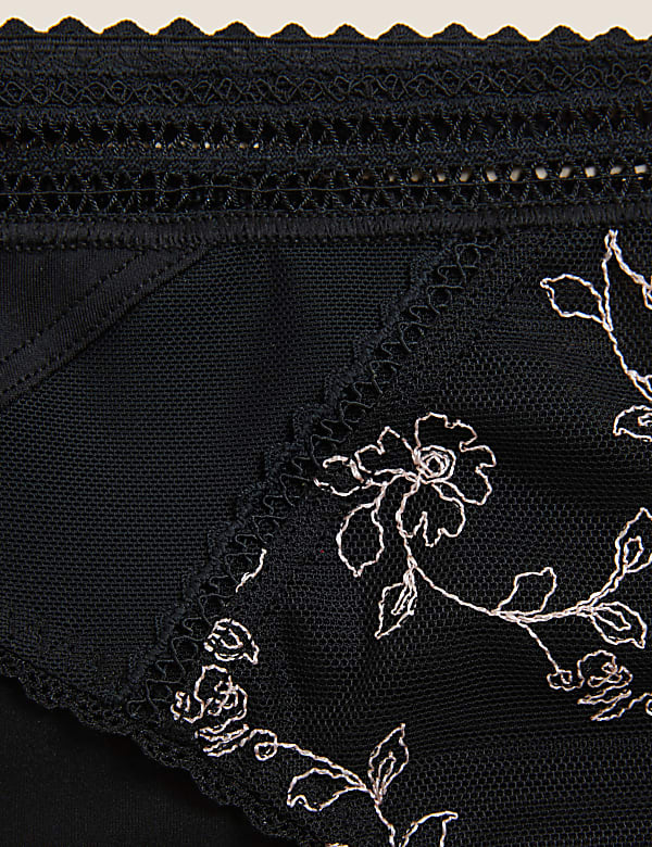 Archive Embroidery Bikini Knickers
