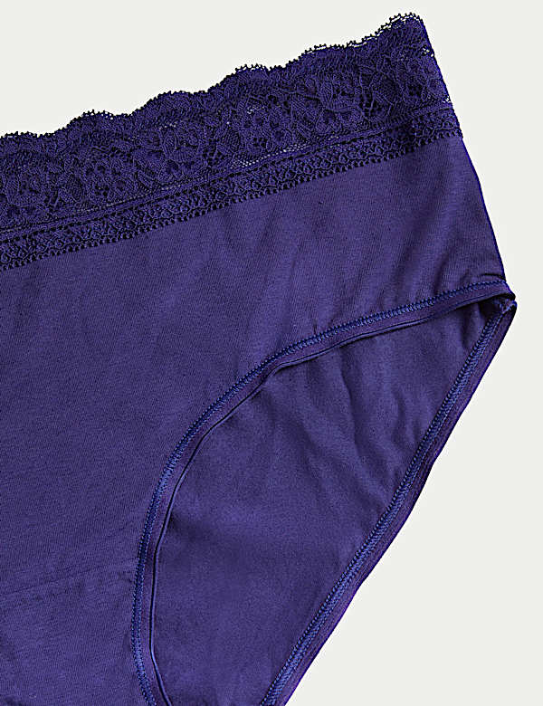 5pk Cotton Rich Printed High Rise Shorts