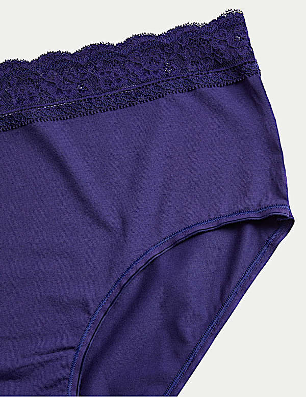 5pk Cotton Rich Printed Full Briefs