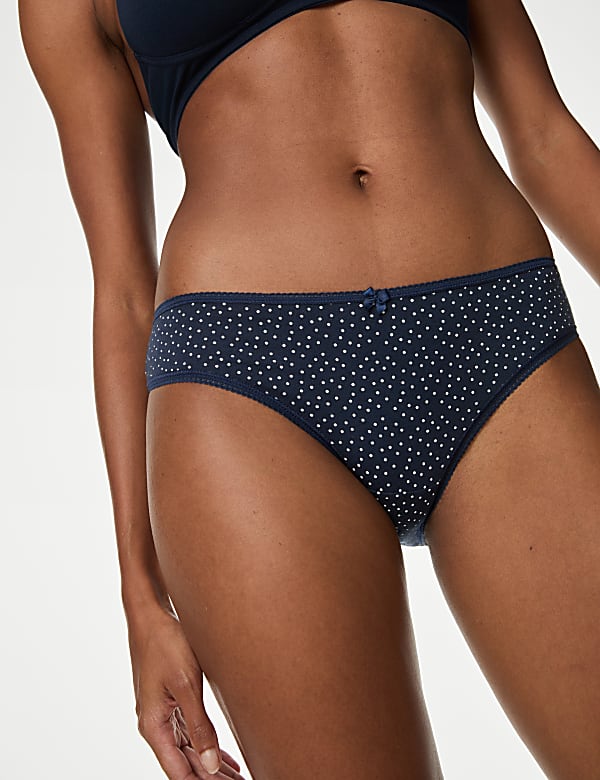 5pk Cotton Lycra™ Brazilian Knickers