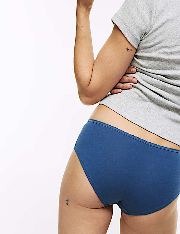 5pk Cotton Lycra™ Printed Low Rise Shorts