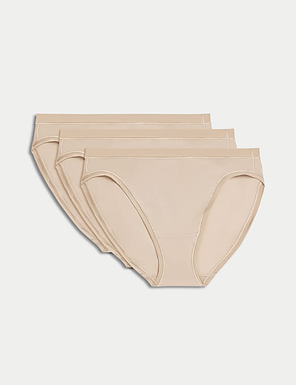 3pk Flexifit™ Modal High Leg Knickers - BE