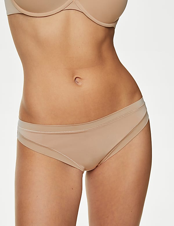 3pk Flexifit™ Modal Rich Bikini Knickers - GR