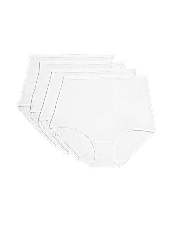 4pk Microfibre Full Briefs