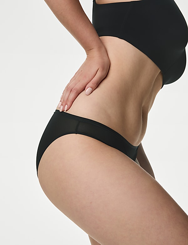 4pk Microfibre Bikini Knickers - GR