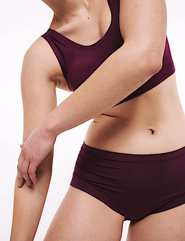 3pk Flexifit&trade; Modal High Rise Shorts - JO