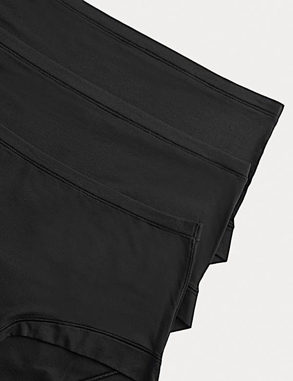 3pk Flexifit&trade; Modal High Rise Shorts