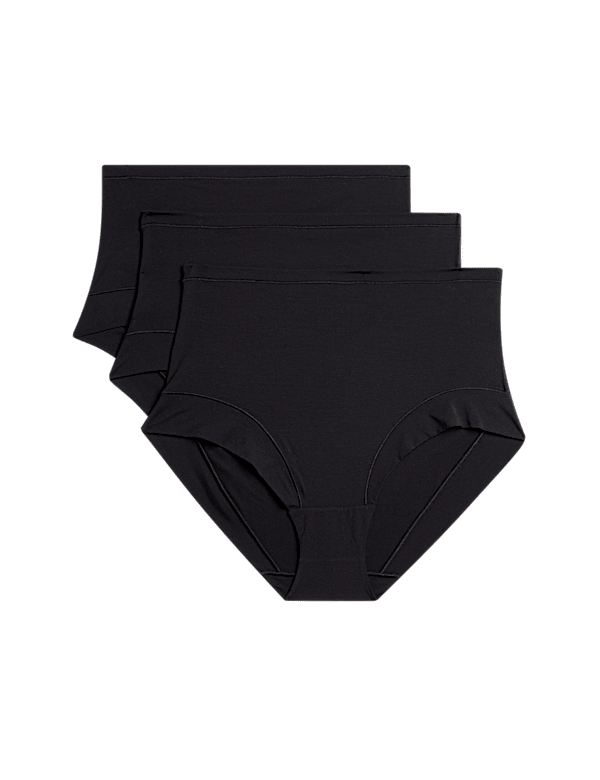 3pk Flexifit&trade; Modal High Rise Shorts