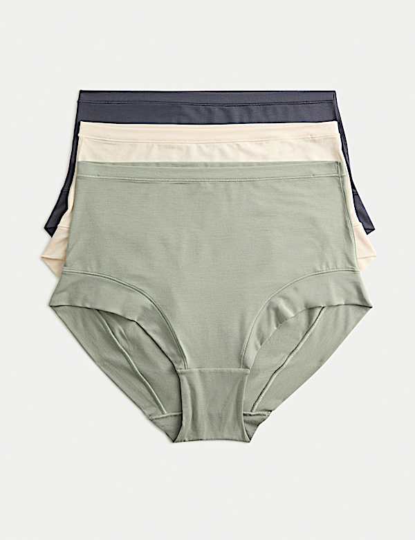 3pk Flexifit&trade; Modal Full Briefs