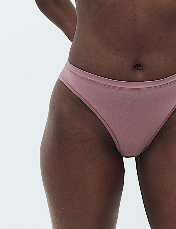 Lot de 3 culottes coupe &eacute;chancr&eacute;e Flexifit&trade; en modal - FR