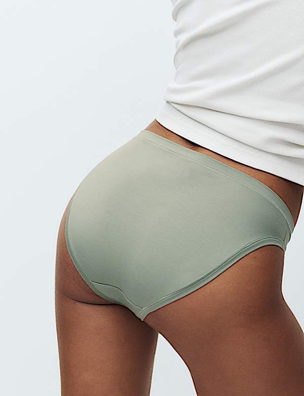 3pk Flexifit&trade; Modal High Leg Knickers