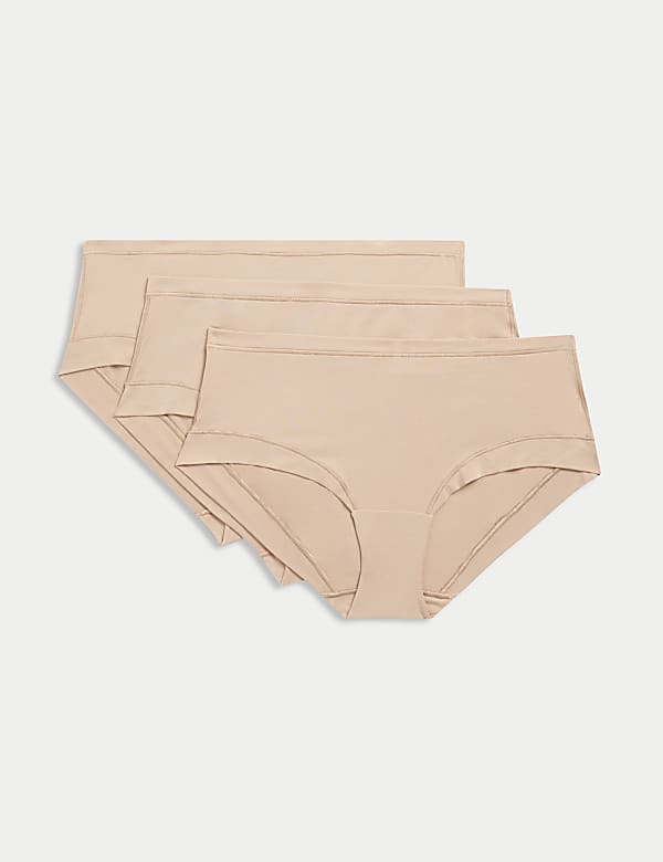 3pk Flexifit™ Modal  Low Rise Shorts - JO