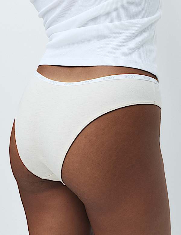 4pk Cotton Rich Low Rise Miami Knickers - MV