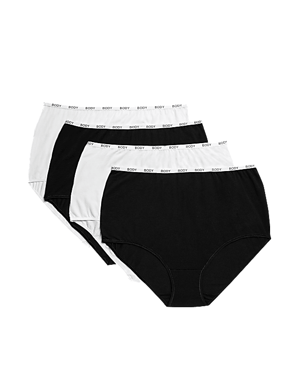 4pk Cotton with Cool Comfort™ Full Briefs